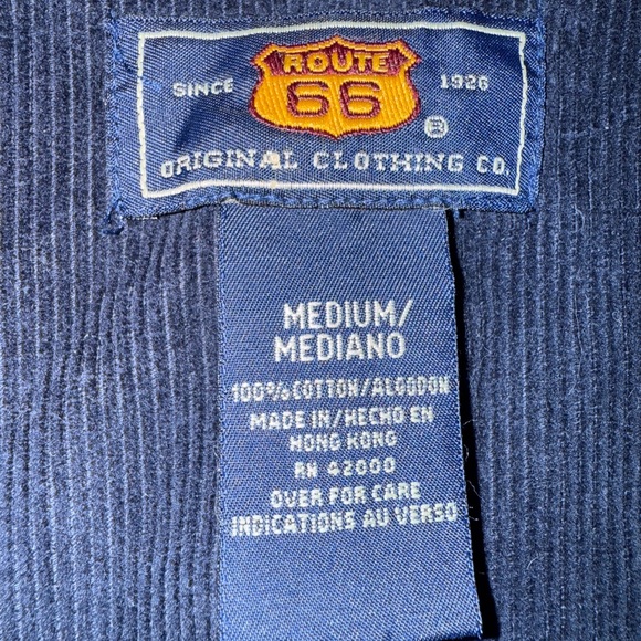 Route 66 Vintage 90s Workwear Denim Chore Coat Prison Jean Jacket Unlined Medium - Picture 9 of 10